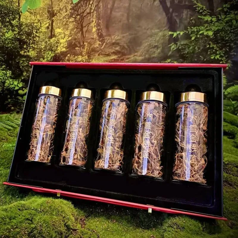 हाई-पोलिसेकराइड प्रिमियम ड्राइड एनोएक्टोचिलस रोक्सबर्गी